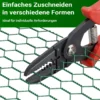 Wiltec Maschendrahtzaun Grün 60 cm x 25 m, 0,9 mm Stärke 25x25 mm Maschengröße, Volierendraht 6-Eck aus Stahl verzinkt, Drahtgitter, Vogeldraht