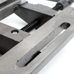 Wiltec Maschinenschraubstock 150 mm Backenbreite, Schraubstock für Werkstatt, Bohrmaschinenschraubstock als Spannwerkzeug