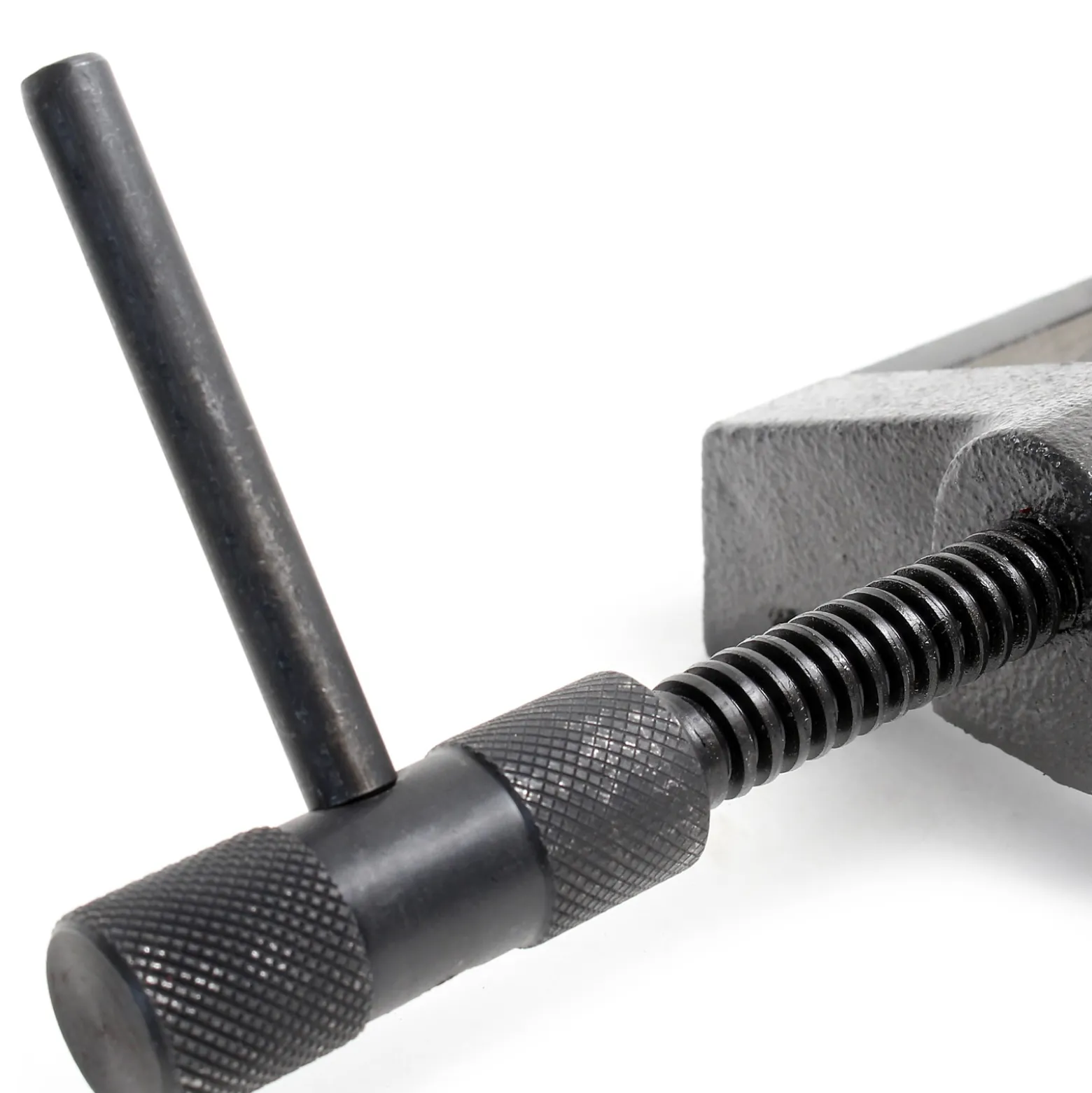 Wiltec Maschinenschraubstock 150 mm Backenbreite, Schraubstock für Werkstatt, Bohrmaschinenschraubstock als Spannwerkzeug