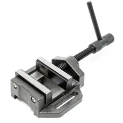 Wiltec Maschinenschraubstock 75 mm Backenbreite, Schraubstock für Werkstatt, Bohrmaschinenschraubstock als Spannwerkzeug