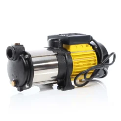 Wiltec Mehrstufige Kreiselpumpe 6000l/h 550W Förderhöhe 35m, Ansaughöhe 9m, 2850U/min, Wasserpumpe für Hauswasserwerke, Haus und Garten