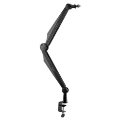 Wiltec Mikrofonarm 80cm Gelenkarm Tischhalterung für 3/8