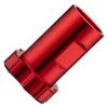 Wiltec Mischbechersystem Adapter aus Aluminium Ø19 x 42 mm, Verbinder für Farbmischbecher und Lackierpistole