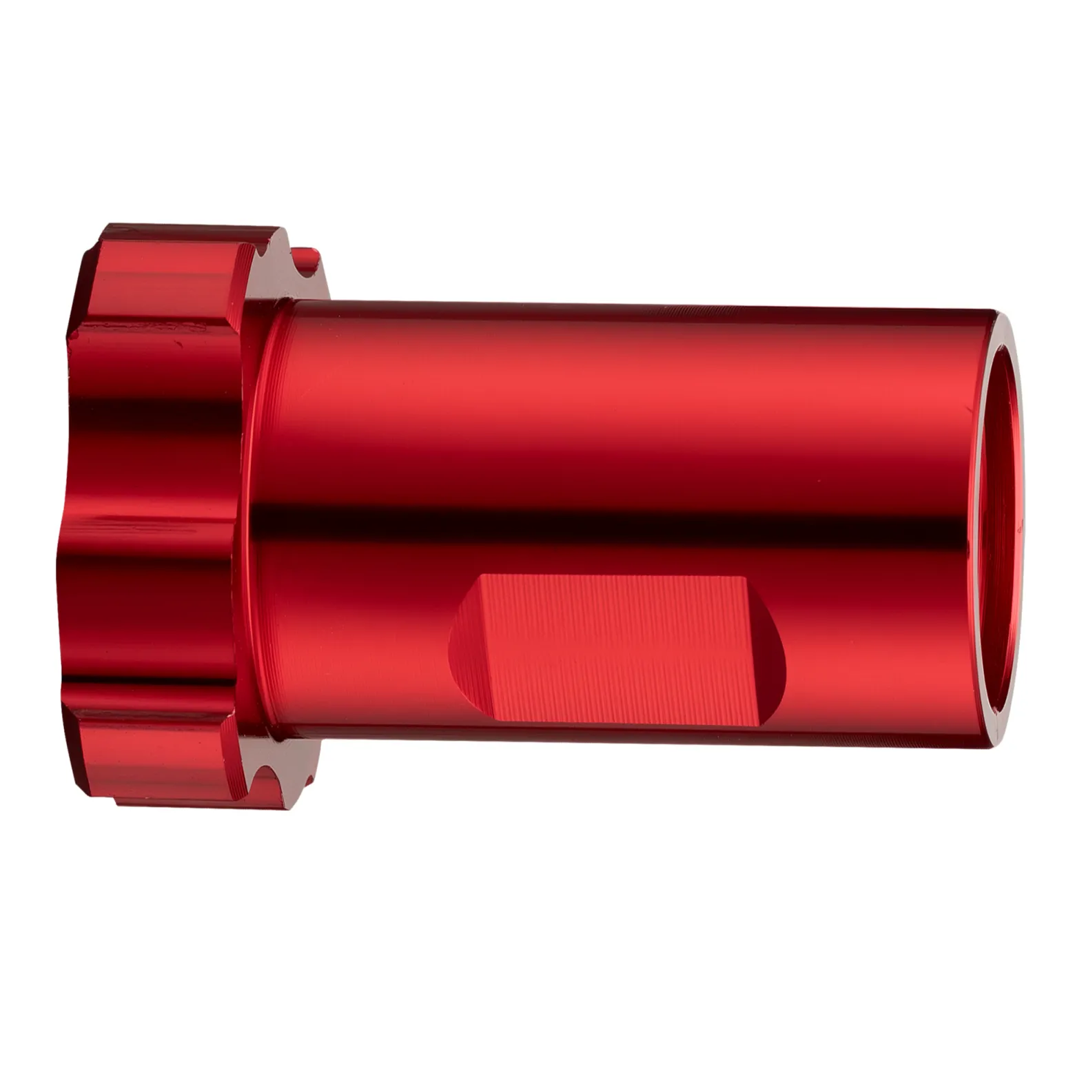 Wiltec Mischbechersystem Adapter aus Aluminium Ø19 x 42 mm, Verbinder für Farbmischbecher und Lackierpistole
