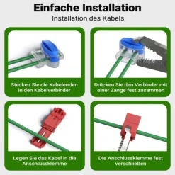 Wiltec 250 m Mähroboter Begrenzungskabel Ø 2,7 mm TCCA, kupferbeschichteter Aluminiumdraht, Leitkabel für Rasenroboter, Universal Begrenzungsdraht kompatibel mit diversen Rasenmähern