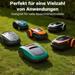 Wiltec 50 m Mähroboter Begrenzungskabel Ø 2,7 mm TCCA, kupferbeschichteter Aluminiumdraht, Leitkabel für Rasenroboter, Universal Begrenzungsdraht kompatibel mit diversen Rasenmähern
