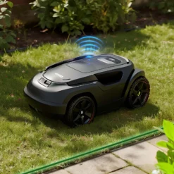 Wiltec 50 m Mähroboter Begrenzungskabel Ø 2,7 mm TCCA, kupferbeschichteter Aluminiumdraht, Leitkabel für Rasenroboter, Universal Begrenzungsdraht kompatibel mit diversen Rasenmähern
