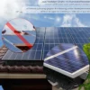 Wiltec 24 m Nistschutzbürste 20x120 cm Ø 12cm für Solarpaneele, effektiver flexibler Einnistschutz, 20 Stück Spatzenbürste