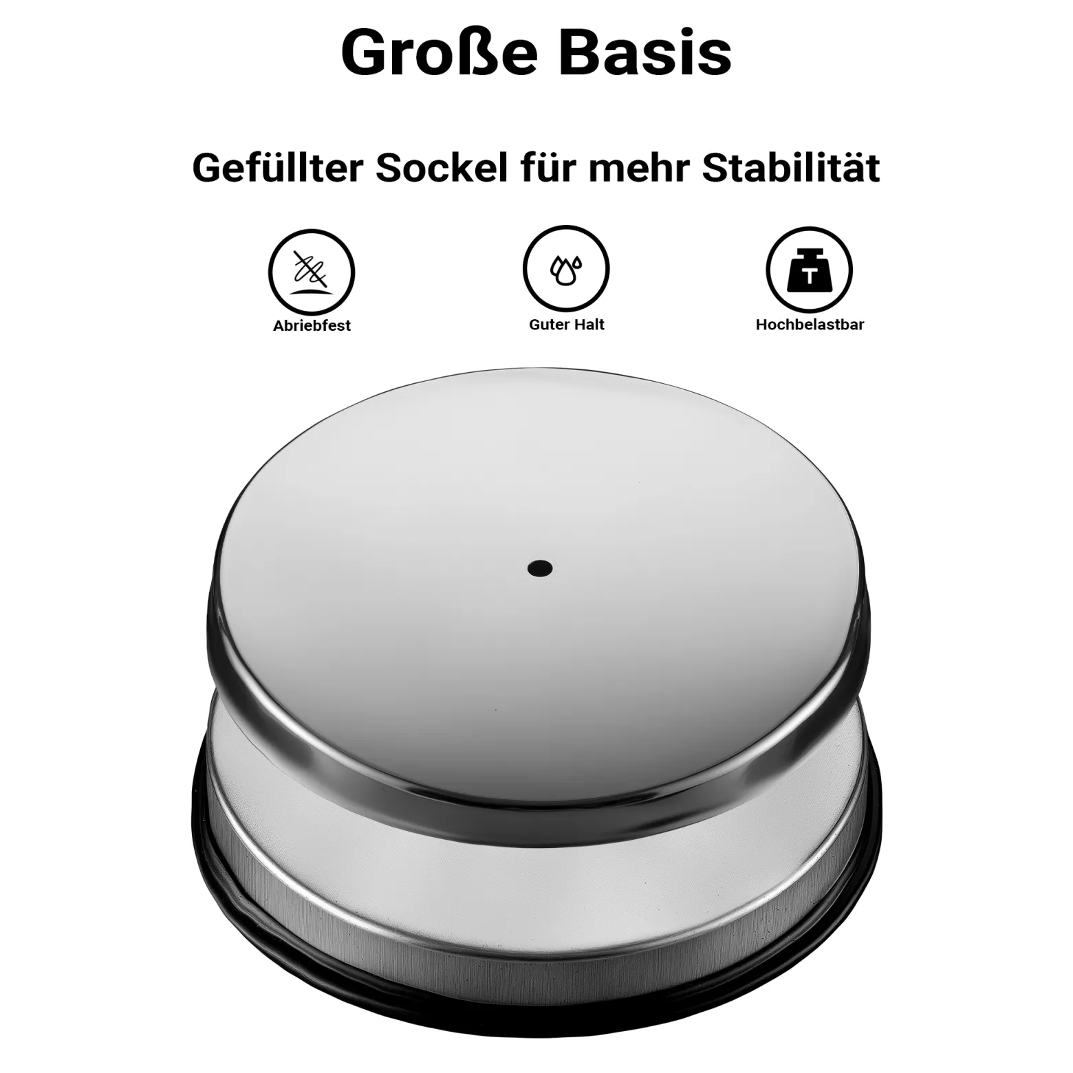 Wiltec mobile Absperrpfosten 32 x 7 x 90 cm in Silberfarben, rotes 200 cm Zugband, Absperrständer aus rostfreiem Stahl, Personenleitsystem für Veranstaltungen