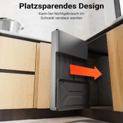Wiltec mobile Gasheizung 4,2 kW, Gasheizstrahler 42 x 45 x 75,7 cm, Heizstrahler Innenraum mit Kippschutz, ODS und Rollen, Gasheizer kompatibel mit 13 kg Gasflasche