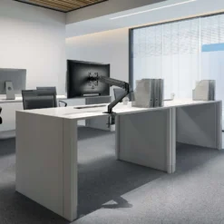 Wiltec Monitorhalterung mit Gasdruckfeder für Monitor 17-27 Zoll Tischhalterung VESA 75x75/100x100