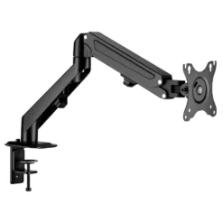 Wiltec Monitorhalterung mit Gasdruckfeder für Monitor 17-27 Zoll Tischhalterung VESA 75x75/100x100