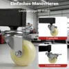 Wiltec Montagerollbrett Automotive Topside Creeper 150 kg höhenverstellbare Montagehilfe mit Leiter