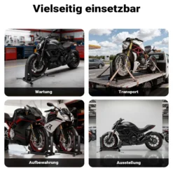 Wiltec Motorradständer bis 450kg Ø14-21