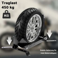 Wiltec Motorradständer bis 450kg Ø14-21