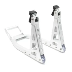 Wiltec Motorradständer für 200-238 mm Vorderrad, bis 317 kg, Motorradheber aus Aluminium, als Montageständer und zur Lagerung