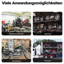 Wiltec Motorradständer vorne für 17-21