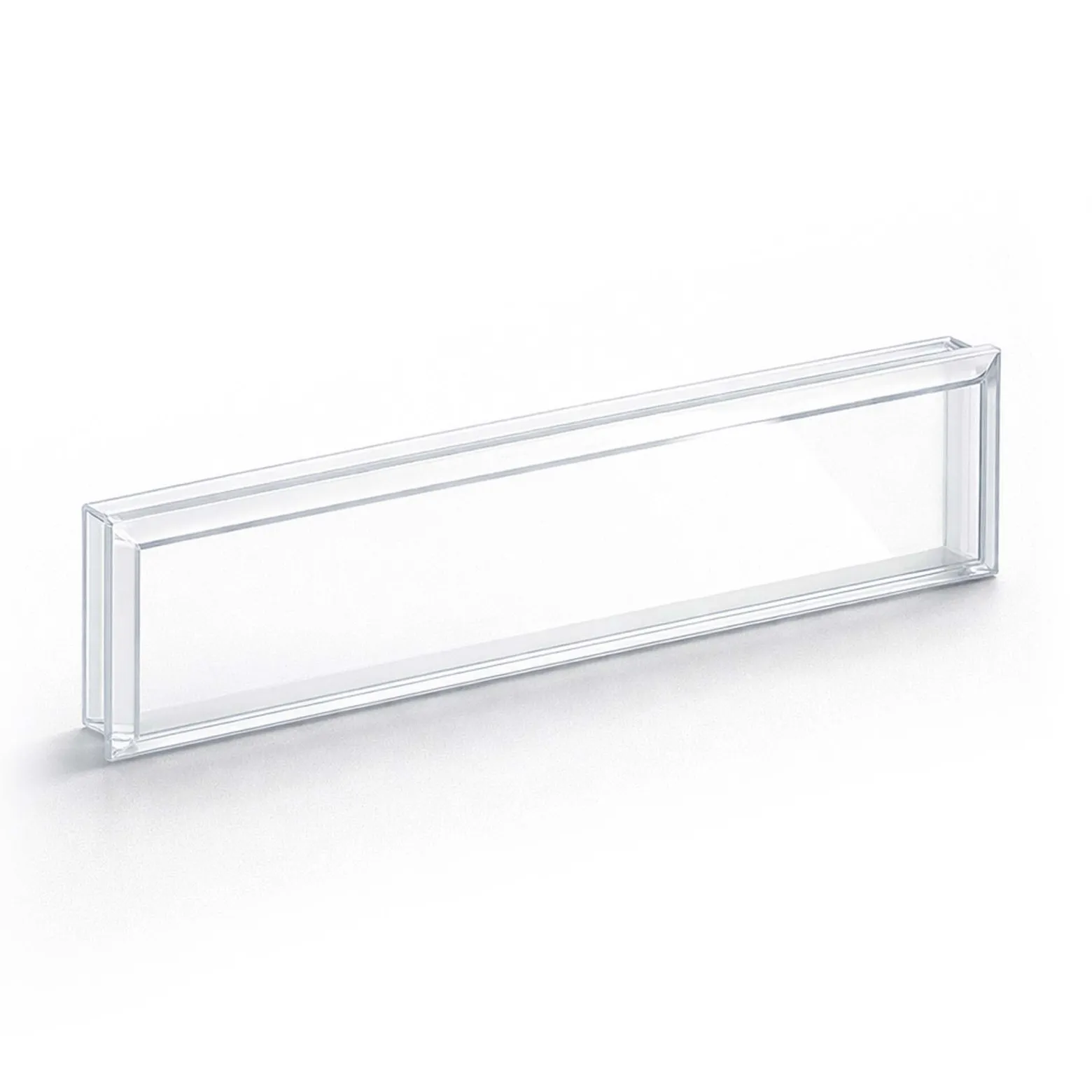 Wiltec Namensschild Abdeckung für Briefkasten mit Stanzmaß 69,1 x 17,2 mm für 73 x 21 mm Namensschild, Ersatzteil für Standbriefkasten und Wandbriefkasten