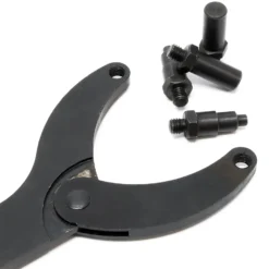 Wiltec Nockenwellenrad Gegenhalter, 415 mm lang, für 30-45 mm Nockenwellenräder, Wechsel Werkzeug für Zahnriemenwechsel und Nockenwelle