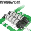 Wiltec Obstmühle mit 7L Trichter und runder Handkurbel Obsthäcksler leicht zu reinigen für Saftpresse Obstpresse zur Herstellung von Saft Würze oder Most