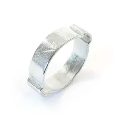 Wiltec 2-Ohr-Klemme 1 1/8" 27-31mm Ohrklemme verzinkt B10 für Schläuche Klemmschelle
