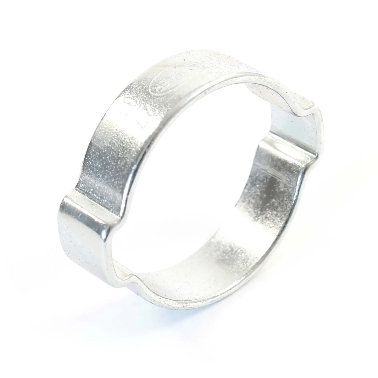 Wiltec 2-Ohr-Klemme 1 1/8" 27-31mm Ohrklemme verzinkt B10 für Schläuche Klemmschelle