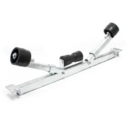 Wiltec Pendelrolle 111 cm, Sliphilfe für Boote bis 800 kg, Sliprollen für Bootstrailer mit verstellbarer Breite 80–124 cm, Bootstrailer Zubehör aus Stahl