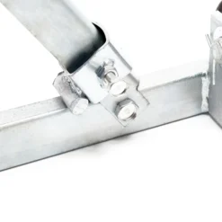 Wiltec Pendelrolle 80 cm, Sliphilfe für Boote bis 500 kg, Sliprollen für Bootstrailer, Zentrierhilfe aus Stahl, Kielrolle mit verstellbarer Winkelneigung