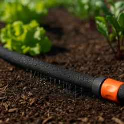 Wiltec Perlschlauch 30m mit feinen Poren, unter- und oberirdisch verlegbarer Gartenschlauch Tropfschlauch Bewässerung Wasserschlauch Bewässerungsschlauch