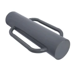 Wiltec Pfahlramme Ø 165 mm Handramme aus Stahl, Pfostenramme mit 2 Handgriffen, Zaunpfahlramme zum Einschlagen von Pfosten beim Zaunbau