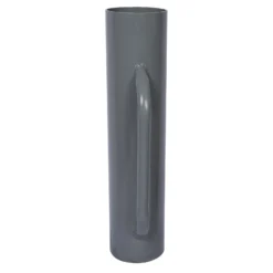 Wiltec Pfahlramme Ø 165 mm Handramme aus Stahl, Pfostenramme mit 2 Handgriffen, Zaunpfahlramme zum Einschlagen von Pfosten beim Zaunbau