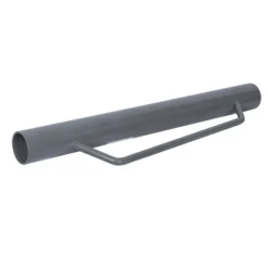 Wiltec Pfahlramme Ø 76 mm Handramme aus Stahl, Pfostenramme mit 2 Handgriffen, Zaunpfahlramme zum Einschlagen von Pfosten beim Zaunbau