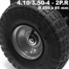 Wiltec Plattenroller bis 275 kg 265 mm Klemmbreite 170 mm Klemmhöhe, Plattenwagen zum Transport von Holzplatten, Türen, Fenster u.v.m. mit pneumatischen Reifen