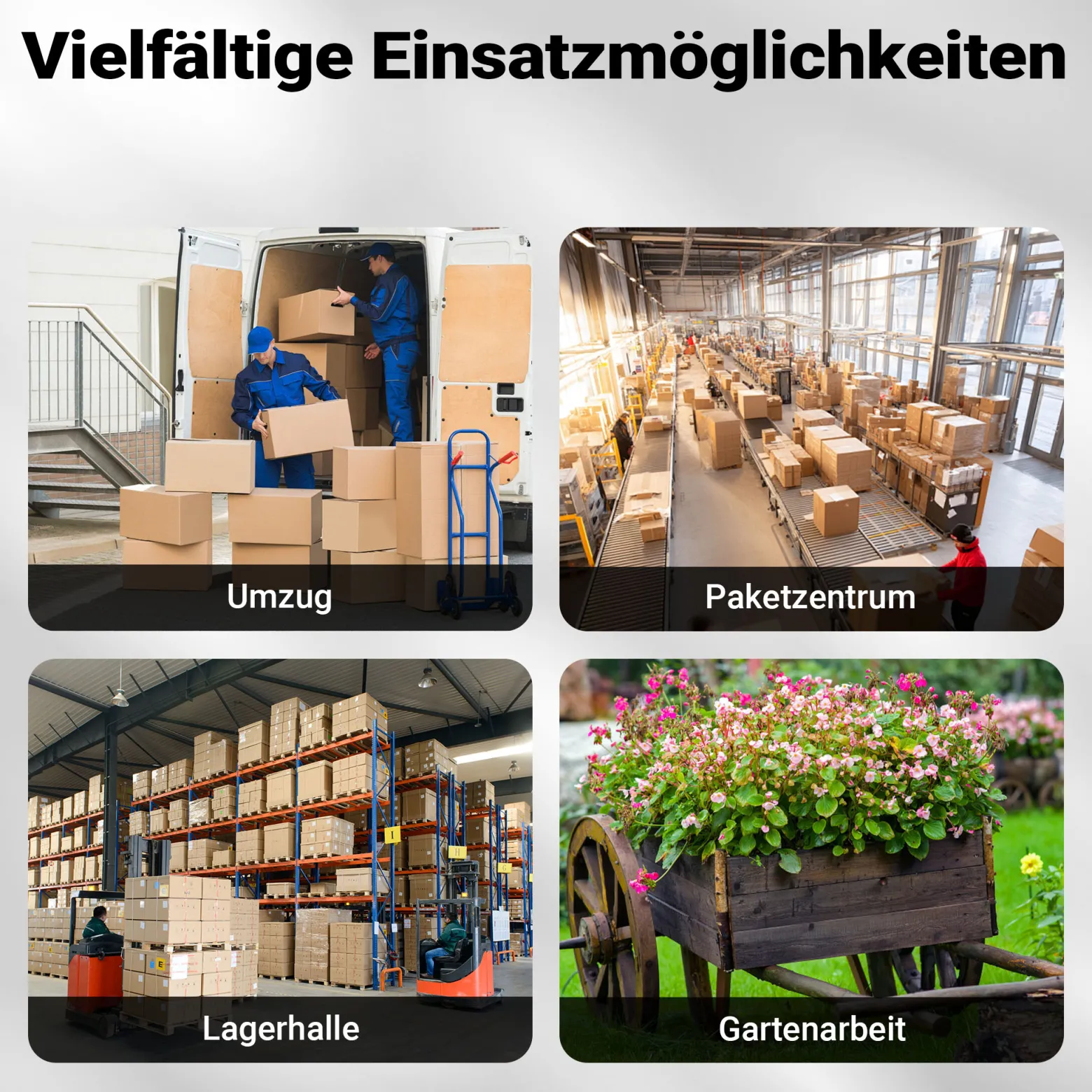 Wiltec Plattformwagen bis 300 kg 895x610x985 mm, Transportkarre klappbar mit Bügelgriff und Anti Rutsch Belag und Kantenschutz, Transporthilfe