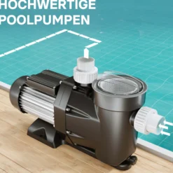 Wiltec Poolpumpe 33600 l/h 1500 W Schwimmbadpumpe Filterpumpe Umwälzpumpe