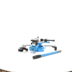 Wiltec Profi Blechbiegemaschine, 360° max. Biegewinkel, manueller Universalbieger für Winkel für Flachstahl, Rundstahl, Vierkantstahl, zur Metallbearbeitung