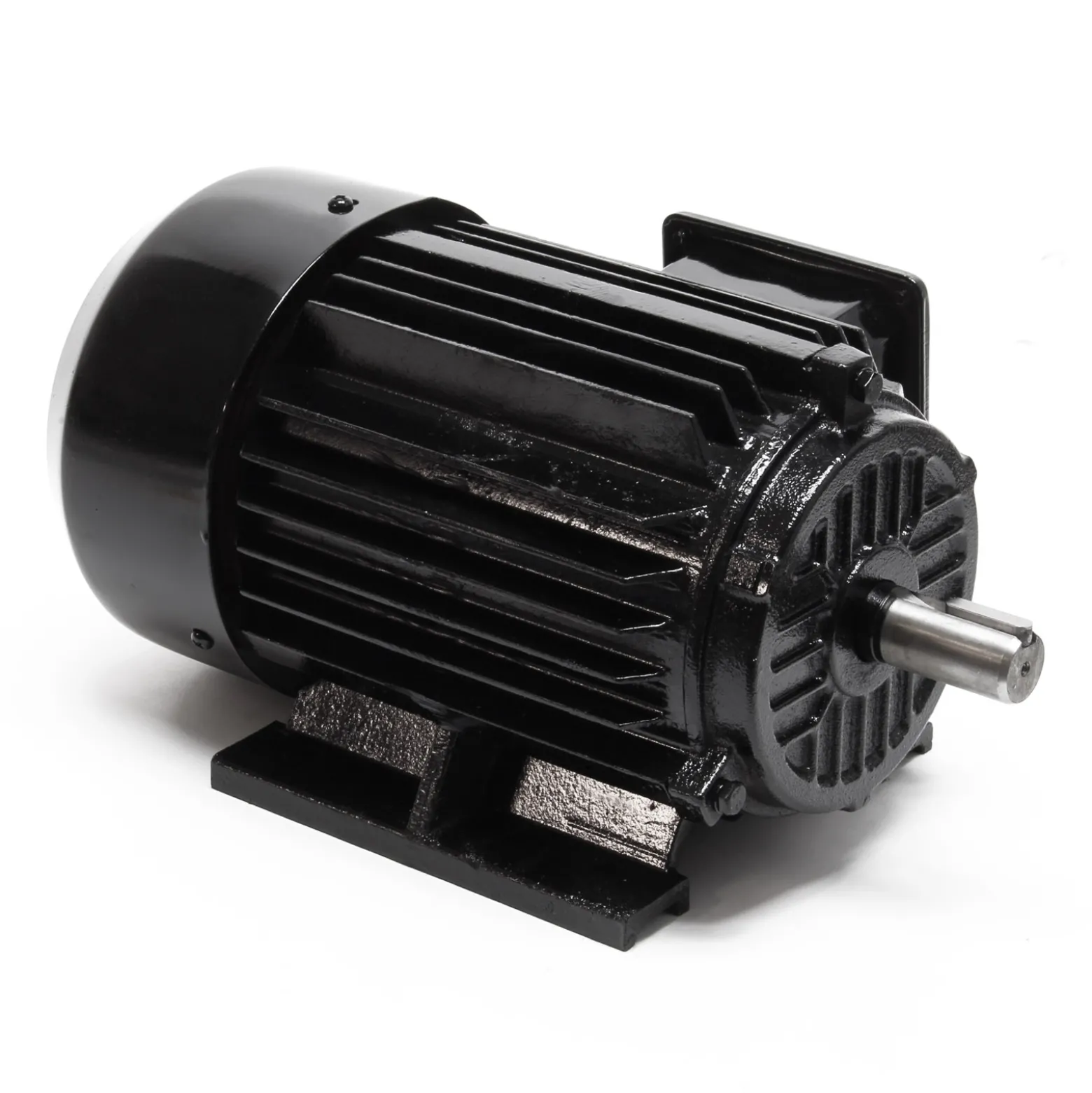 Wiltec Profi Elektromotor 400 V 2,2 kW (3 PS) 3-phasig 2-polig E-Motor in Bauform B3 2830 U/min mit Kupferwicklung, Drehstrommotor