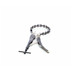 Wiltec Profi Kettenrohrschneider für Auspuffrohr Ø 19-80 mm, Rohrschneider für Stahl, Kupfer, Kunststoff, Kettentrenner aus Stahl