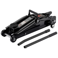 Wiltec Rangierwagenheber hydraulisch 3t, Hydraulik Wagenheber 13,5-40 cm Hubhöhe, Wagen Heber für Autos, SUVs, Wohnwagen, Autoheber kompakt und robust