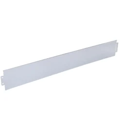 Wiltec Rasenkante aus Stahl 5 m Beetumrandung bestehend aus 5 Elementen je 100 x 14 cm, Beeteinfassung als Stecksystem, verzinkte Mähkante