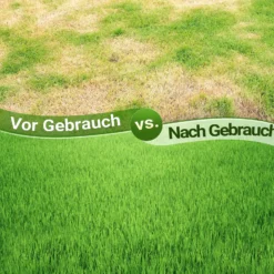 Wiltec Rasenlüfter mit 40 cm Arbeitsbreite und 6,4 cm Arbeitstiefe, Vertikutierer mit 5 Stachel-Scheiben aus Stahl, Aerifizierer zum Rasen belüften