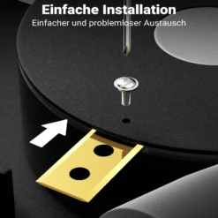 Wiltec Rasenroboter Messer Set Titan 36 x 18 mm – 18 Stück - Klingen für Mähroboter, Rasenmäher Ersatzmesser kompatibel mit verschiedenen Modellen