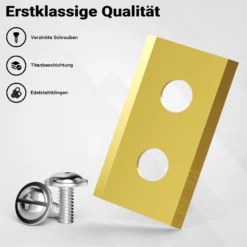 Wiltec Rasenroboter Messer Set Titan 36 x 18 mm – 18 Stück - Klingen für Mähroboter, Rasenmäher Ersatzmesser kompatibel mit verschiedenen Modellen