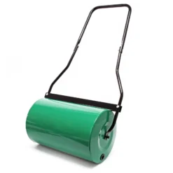 Wiltec Rasenwalze 32 x 50 cm mit Schmutzabstreifer, Gartenwalze mit 40 l Füllmenge, befüllbare Walze für Rasen mit 50 cm Rollbreite