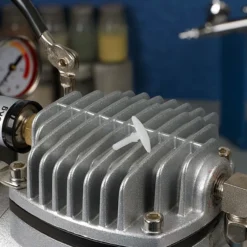 Wiltec Rückschlagventil für Airbrush Kompressor – passend zu AS20W / AS18-2 / A18B / AS189 / AS19 / AS196 – Zubehör – für Modellbau, Tattoos, Nailart