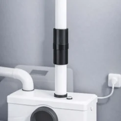 Wiltec Rückschlagventil für 3/1 Kleinhebeanlage 600 W, Rückschlagklappe DN40 mit 40 mm Innendurchmesser, Ersatzteil aus Gummi für Hebeanlagen