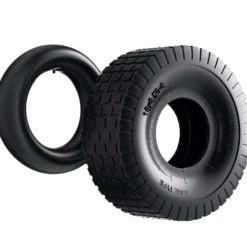 Wiltec Reifen für den Aufsitzmäher 18x8.50-8 4pr mit Schlauch und Winkelventil Komplettrad Rasentraktor