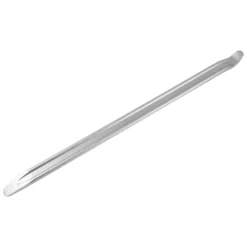 Wiltec Reifen Montiereisen Set 4-teilig, 300-600 mm, mit Montierhebel aus verchromtem Stahl mit Rolltasche, Montierhebel zum Reifenwechsel, Reifenmontage
