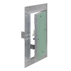 Wiltec Revisionsklappe 30 x 60 cm Revisionstür mit Aluminiumrahmen, Revisionsöffnung mit 12,5 mm Gipskartoneinlage, Revi Klappe für Trockenbau