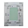 Wiltec Revisionsklappe 25 x 30 cm Revisionstür mit Aluminiumrahmen, Revisionsöffnung mit 12,5 mm Gipskartoneinlage, Revi Klappe für Trockenbau